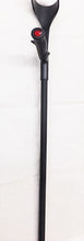 Load image into Gallery viewer, ossenberg non-adjustable forearm crutches with open cuff and anatomic soft handgrips. Color: black
