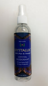 This AMAZING natural mineral salt spray provides 100% all natural 24 hour maximum odor protection. This incredible natural mineral salt simply improves the skin's pH level and eliminates odor. Ideal for Foot odor, sensitive, intimate and underarm areas. Unscented and no aluminum chlorohydrates, zirconium or chemical additives.