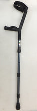 Load image into Gallery viewer, opo foldable forearm crutches made in italy - assembled