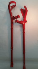 Load image into Gallery viewer, Kowsky Pediatric (Children&#39;s) Forearm crutches - w/ Soft Anatomic Handgrips
