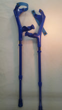 Load image into Gallery viewer, Kowsky Pediatric (Children&#39;s) Forearm crutches - w/ Soft Anatomic Handgrips
