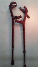 Load image into Gallery viewer, Kowsky Pediatric (Children&#39;s) Forearm crutches - w/ Soft Anatomic Handgrips
