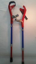 Load image into Gallery viewer, Kowsky Pediatric (Children&#39;s) Forearm crutches - w/ Soft Anatomic Handgrips
