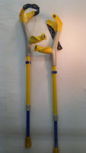Load image into Gallery viewer, Kowsky Pediatric (Children's) Forearm crutches - w/ Soft Anatomic Handgrips