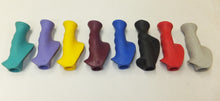 Load image into Gallery viewer, Kowsky anatomic handgrips for crutches in several colors: turquoise, lilac, yellow, blackberry, blue, black, red, grey.
