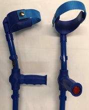 Load image into Gallery viewer, Ossenberg Kiddy (Children) Open Forearm Crutches w/ Straps