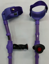 Load image into Gallery viewer, Ossenberg Kiddy (Children) Open Forearm Crutches w/ Straps