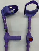 Load image into Gallery viewer, Ossenberg Kiddy (Children) Open Forearm Crutches w/ Straps