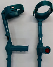 Load image into Gallery viewer, Ossenberg Kiddy (Children) Open Forearm Crutches w/ Straps