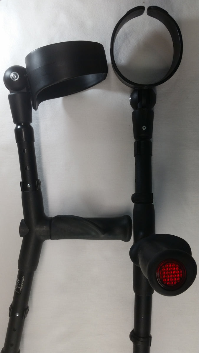 Ossenberg Big XL EXTRA TALL Forearm Crutches CrutchAbility