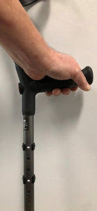 Ossenberg Big XL Shock Forearm Crutches