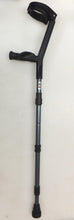 Load image into Gallery viewer, opo foldable forearm crutches made in italy - assembled
