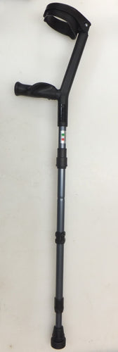 opo foldable forearm crutches made in italy - assembled