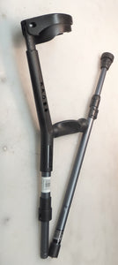 opo foldable forearm crutches made in italy - folded