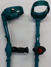 Load image into Gallery viewer, Ossenberg Kiddy (Children) Open Forearm Crutches w/ Straps
